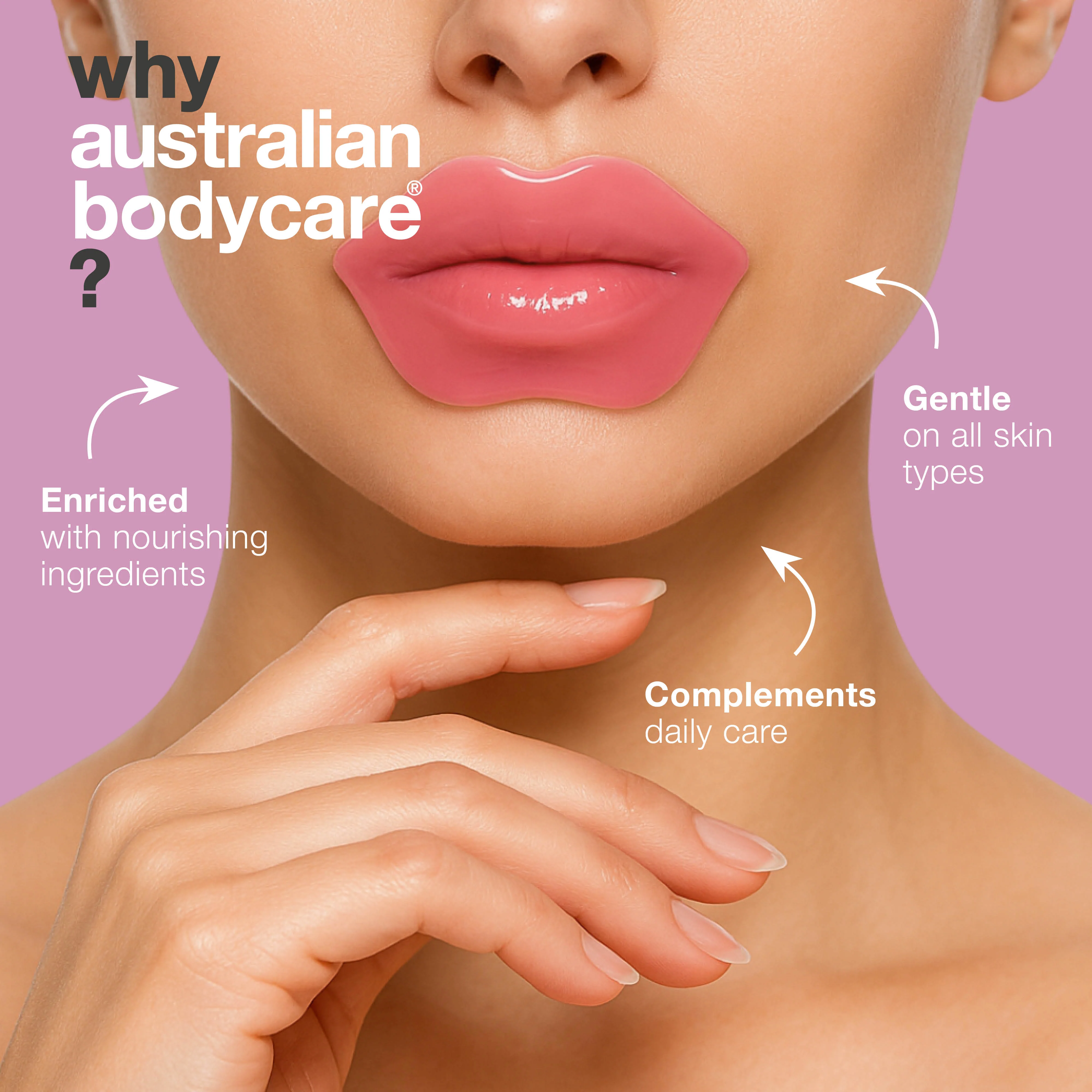 Lip Mask for Dry, Chapped Lips and Fine Lines – with vitamin B12 — Lip mask for dry, cracked lips and fine lines. Hydrates and plumps with B12, collagen and hyaluronic acid. - Image 5