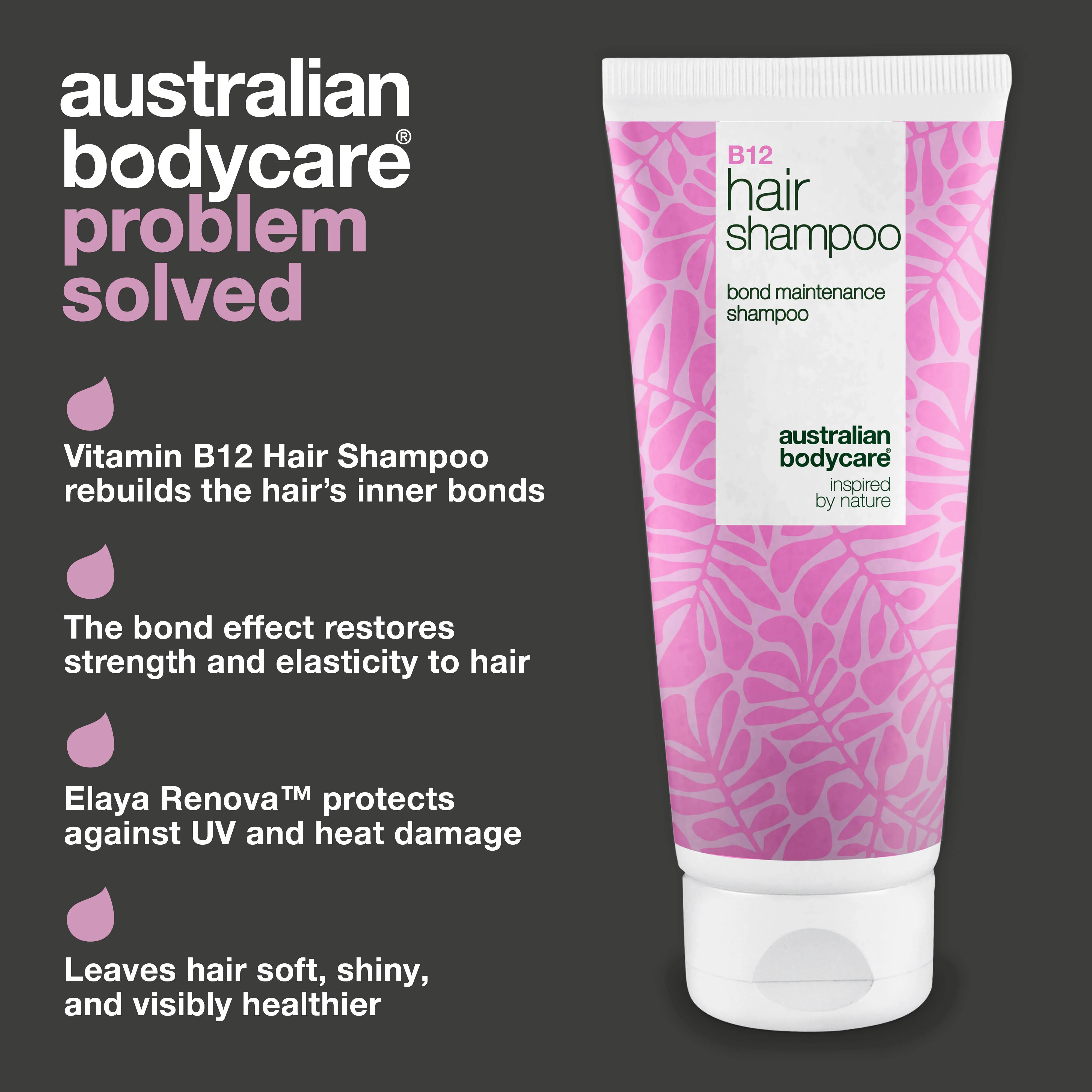 Vitamin B12 Hair Shampoo – repairs and strengthens hair — Vitamin B12 Hair Shampoo restores dry, damaged hair and protects with bond effect. With Vitamin B12, Elaya Renova™ and Glycerin. - Image 3